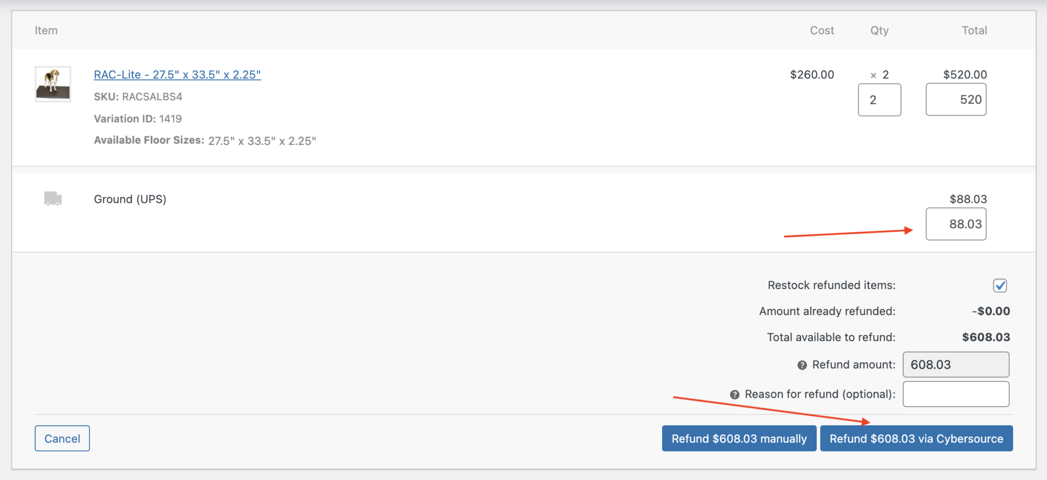 How to process a refund in WooCommerce - Running Robots - Iowa City ...