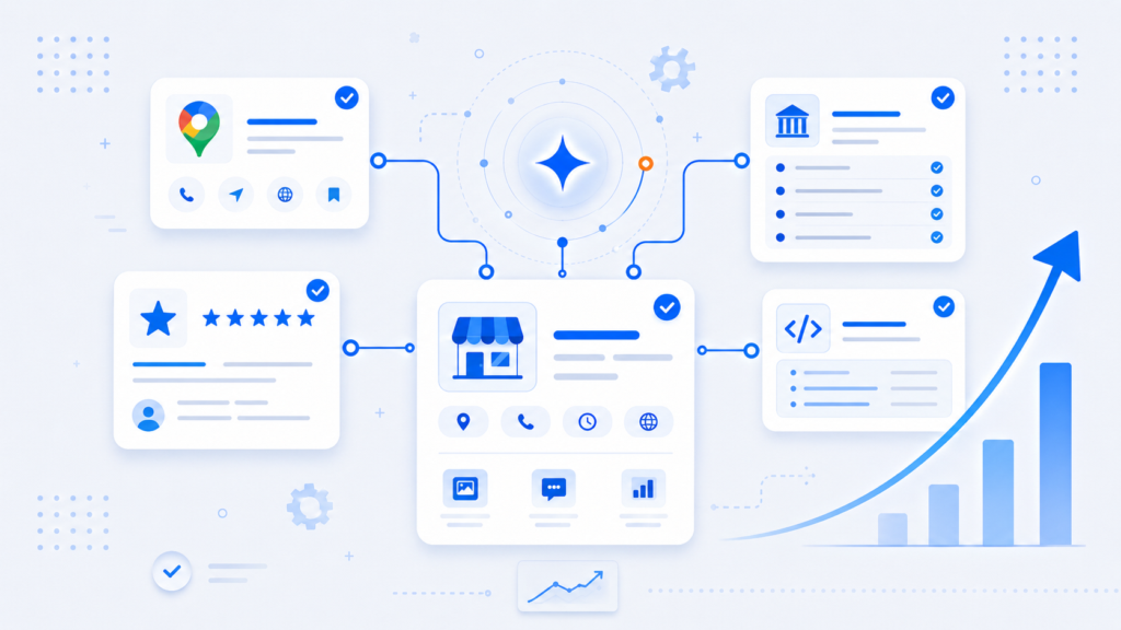 Business getting listed on directories, reviews, and structured pages so ChatGPT can find and recommend it